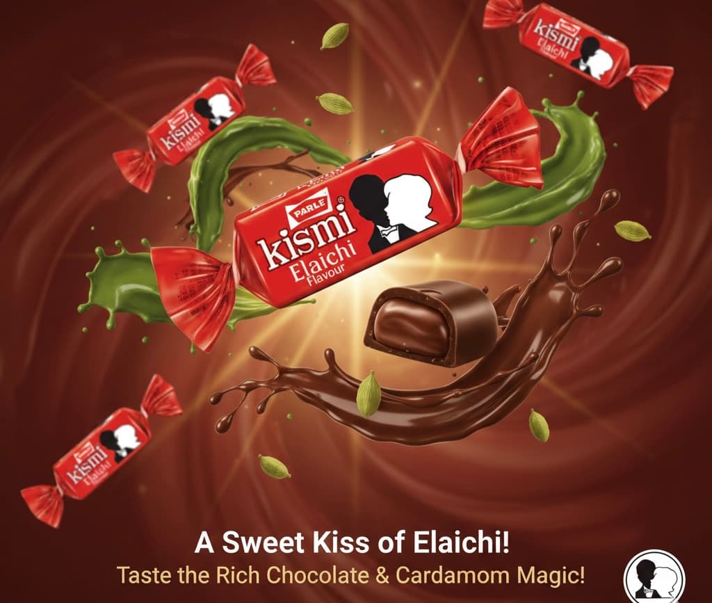 Kismi Toffee Pack of 25 | Classic Elaichi Caramel | Retro Spiced Sweet Treat — view 1