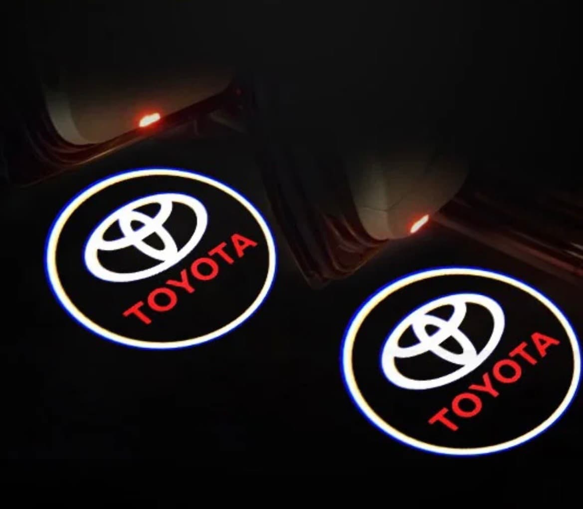 Toyota Door Welcome Light (2 PCS) | LED Logo Projector | Wireless Courtesy Puddle Lights — view 1