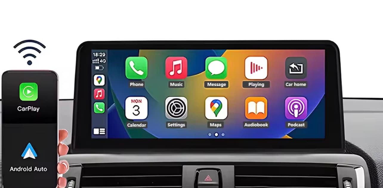10.26-Inch Professional Smart Dash Console | Integrated 1080p DVR Dashcam | Wireless CarPlay & Android Auto | Linux Stability | Universal 12V-24V Upgrade — view 1
