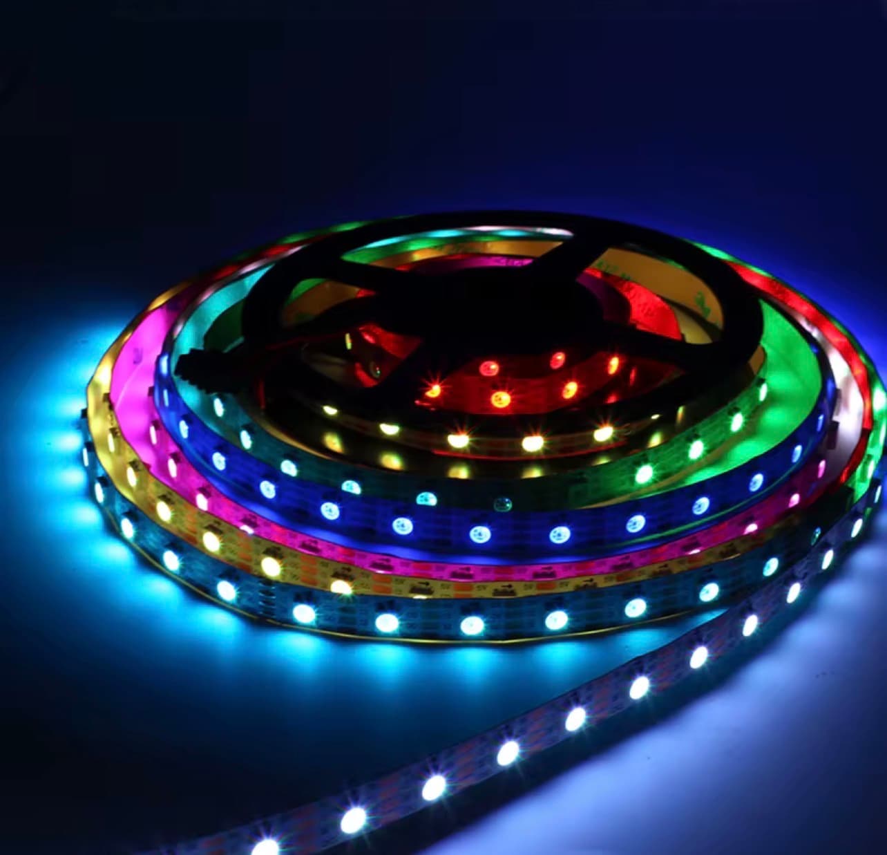 Smart RGB LED Strip | 32.8 ft | OSRAM IC Pixel Control | 12V Waterproof | Professional Grade Landscape Illumination — view 1